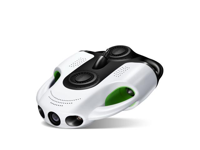 Youcan Robot BW Space Pro Professional Underwater Drone with 6X Zoom 4K UHD Camera for Real Time Viewing,Posture Lock,Stable Signal,100M Tether