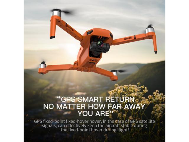 KF102 GPS Drone 8K HD Camera 2-Axis Gimbal Professional Anti-Shake Aerial Photography Brushless Foldable Quadcopter 1.2km Gray 8K 3 Battery